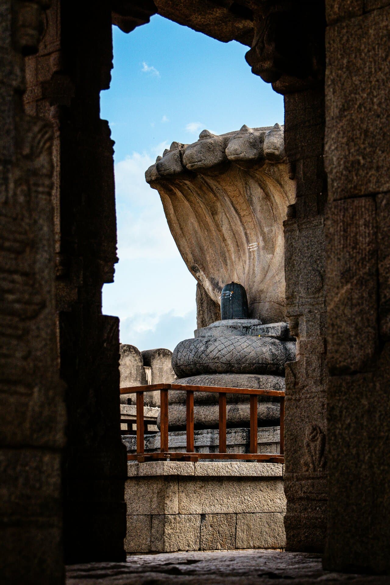 The Nagalinga at Lepakshi